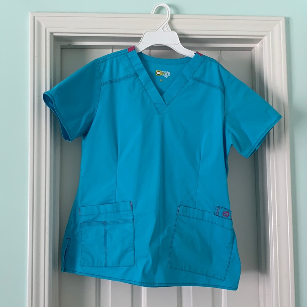 Women’s Scrub Top Blue